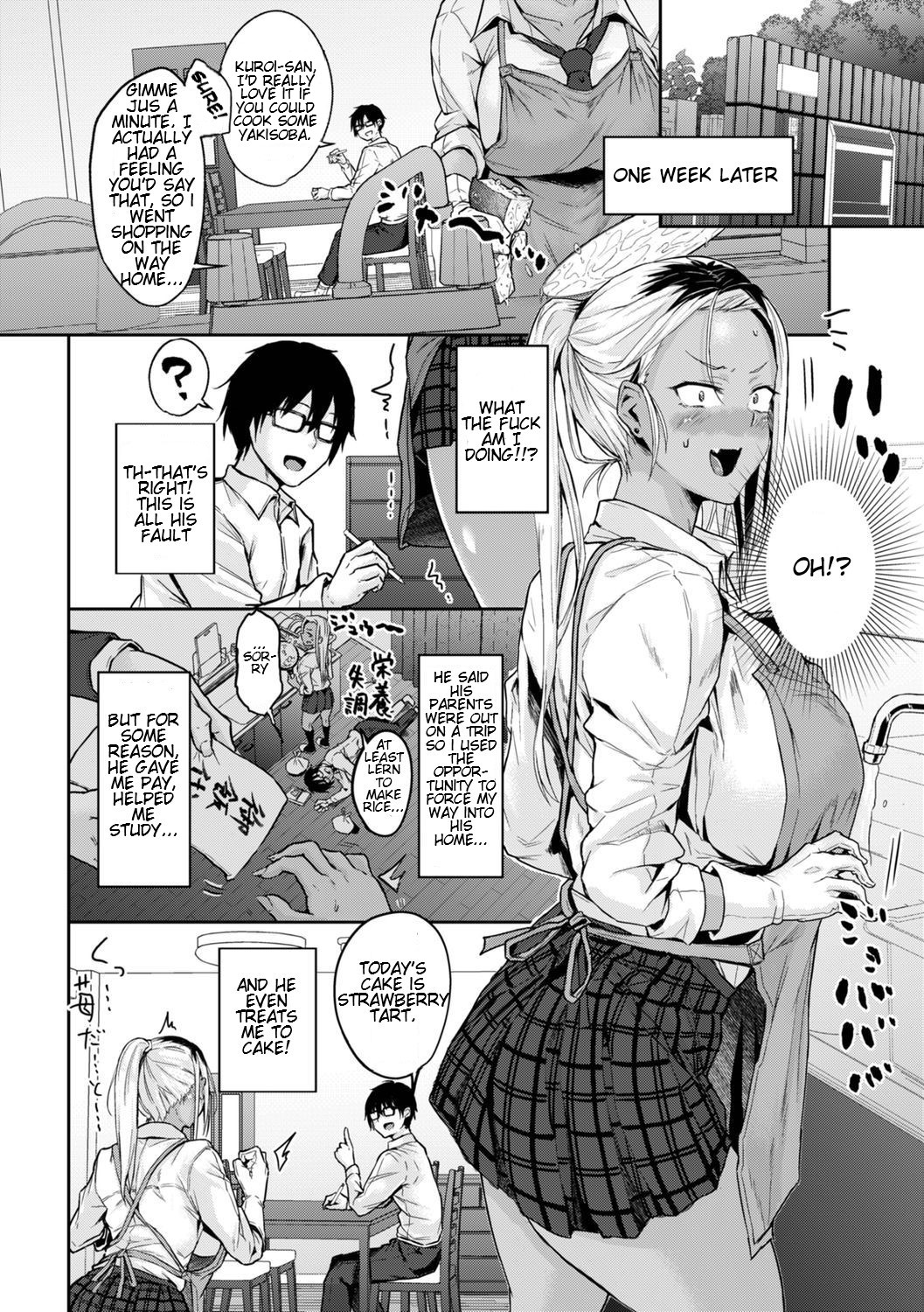 Hentai Manga Comic-Kuroi-san's Clever-Read-2